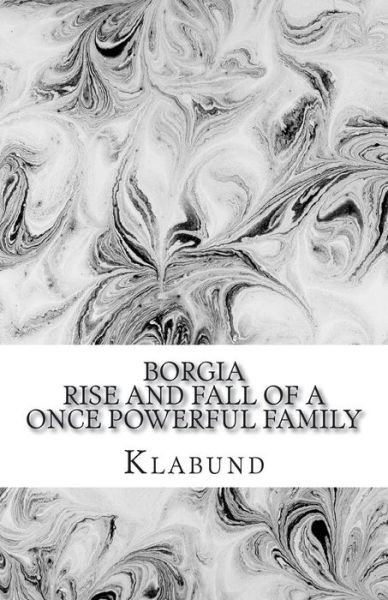 Cover for Klabund · Borgia (Paperback Book) (2018)