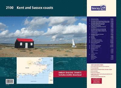 2100 Kent and Sussex Coasts Chart Pack: Thames Estuary to the Solent (2000 Chart Series) - 2000 chart packs - Imray - Boeken - Imray, Laurie, Norie & Wilson Ltd - 9781786792624 - 18 juni 2021