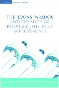 Cover for Blake Alcott · The Jevons Paradox and the Myth of Resource Efficiency Improvements - Earthscan Research Editions (Hardcover Book) (2007)