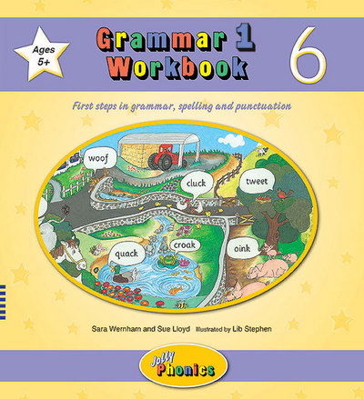 Cover for Sara Wernham · Grammar 1 Workbook 6: In Precursive Letters (British English edition) - Grammar 1 Workbooks 1-6 (Paperback Book) [New edition] (2015)