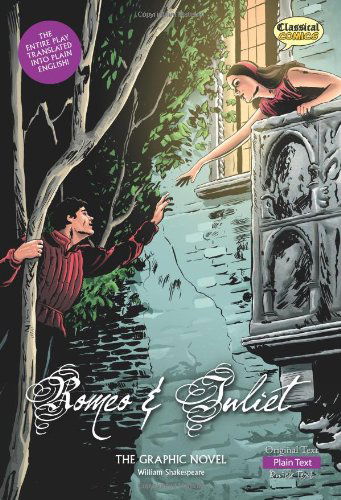 Cover for William Shakespeare · Romeo and Juliet the Graphic Novel: Plain Text (Paperback Book) [1 Reprint edition] (2009)