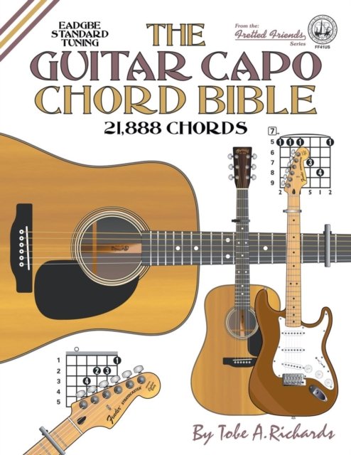 Cover for Tobe A Richards · The Guitar Capo Chord Bible (Pocketbok) (2017)