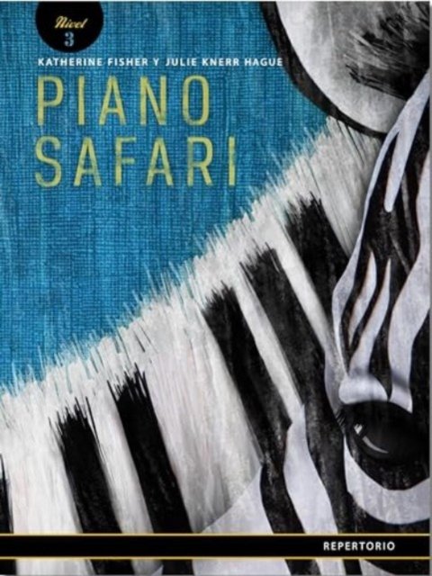 Cover for Katherine Fisher · Piano Safari  Repertoire Level 3 Spanish Edition (Pocketbok) (2023)