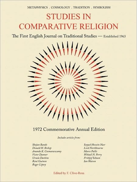 Cover for F Clive-ross · Studies in Comparative Religion: Commemorative Annual Edition - 1972 (Paperback Book) (2010)