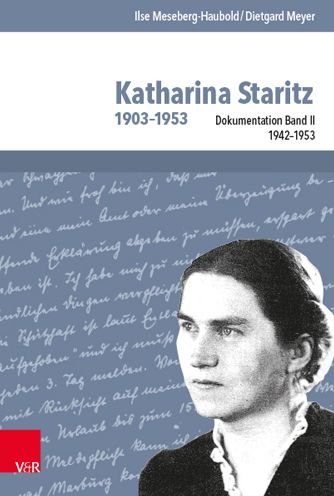 Cover for Ilse Meseberg-Haubold · Katharina Staritz. 1903-1953, Bd. 2 (Hardcover Book) (2022)