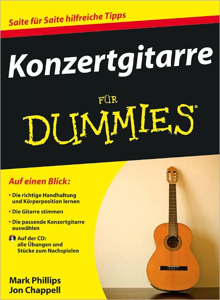 Cover for Mark Phillips · Konzertgitarre fur Dummies - Fur Dummies (Bok) (2011)