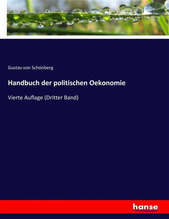 Cover for Schönberg · Handbuch der politischen Oeko (Bok) (2017)