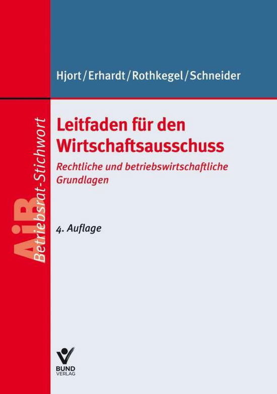 Cover for Hjort · Leitfaden für den Wirtschaftsauss (Buch)