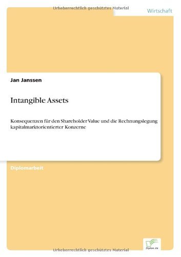 Cover for Jan Janssen · Intangible Assets: Konsequenzen fur den Shareholder Value und die Rechnungslegung kapitalmarktorientierter Konzerne (Paperback Book) [German edition] (2007)