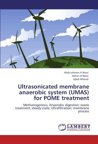 Cover for Iqbal Ahmad · Ultrasonicated Membrane Anaerobic System (Umas) for Pome Treatment: Methanogenesis; Anaerobic Digestion; Waste Treatment; Steady State; Ultrafiltration; Membrane Process (Taschenbuch) (2011)