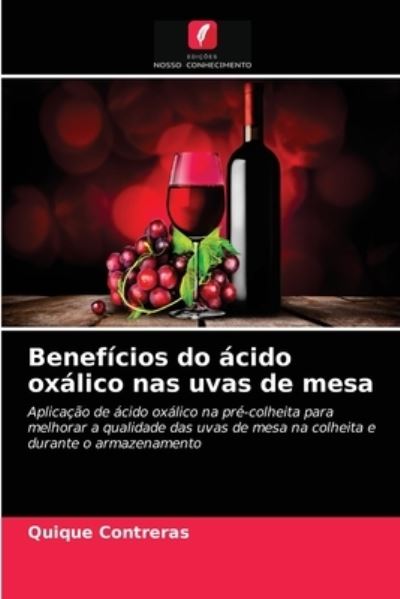 Cover for Quique Contreras · Beneficios do acido oxalico nas uvas de mesa (Pocketbok) (2020)