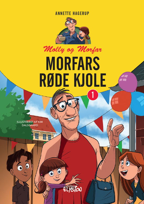 Cover for Annette Hagerup · Molly og morfar: Morfars røde kjole (Hardcover Book) [1. wydanie] (2022)