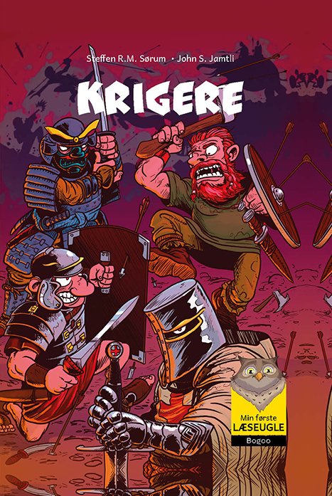 Cover for Steffen R.M. Sørum · Min første læseugle: Krigere (Hardcover Book) [1er édition] (2023)