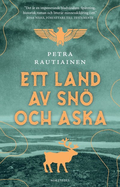 Cover for Petra Rautiainen · Ett land av snö och aska (Hardcover Book) (2022)