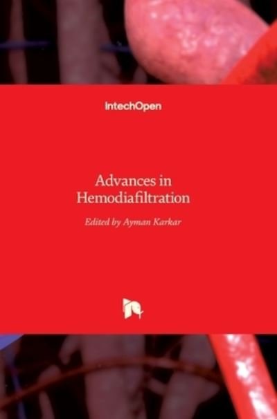 Cover for Ayman Karkar · Advances in Hemodiafiltration (Innbunden bok) (2016)