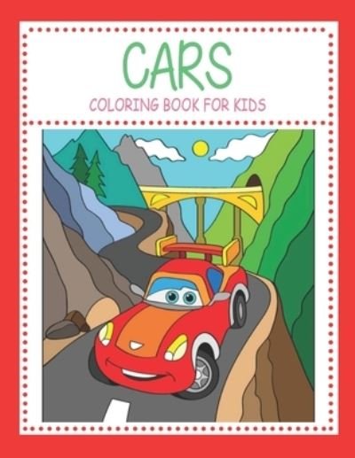 Cover for Baldwin Terry · Cars Coloring Book For Kids (Taschenbuch) (2020)