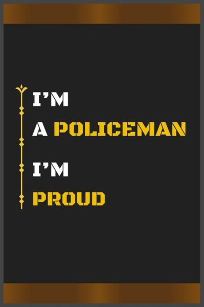 Cover for Hb Arts · I'm a Policeman I'm Proud (Paperback Book) (2020)