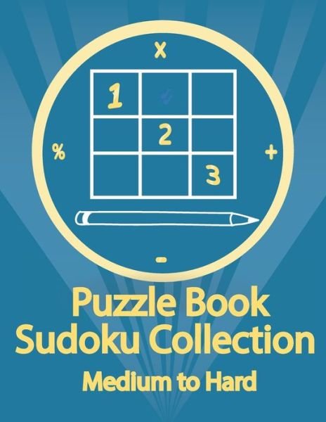 Cover for Douh Design · Puzzle Book, Sudoku Collection Medium to Hard (Paperback Book) (2020)