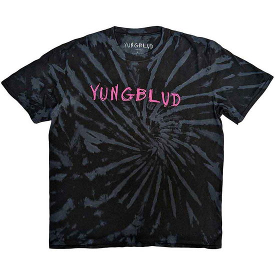 Cover for Yungblud · Yungblud Unisex T-Shirt: Scratch Logo (Wash Collection) (T-shirt)