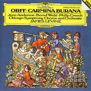 Cover for Kurt Eichhorn · Carmina Burana (CD) (1985)