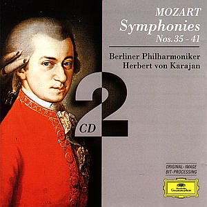 Cover for Berlin Philharmonic / Karajan · Mozart: Symphonies Nos. 35-41 (CD) (1997)