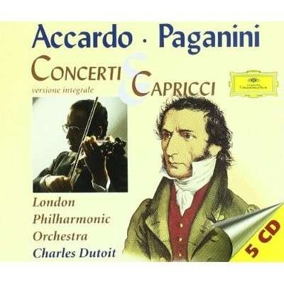 Cover for Paganini · Capricci N. 1-24/conc. Vl.accardo / Dutoit / Lpo (CD) (2012)