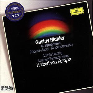 Cover for Ludwig,christa / Karajan,her · Sinfonie 6/rřckert-lieder / Kindertotenlieder (CD) (1998)