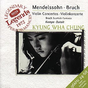 Cover for Chung Kyung Wha · Mendelssohn / Bruch: Violin Ct (CD) (2001)