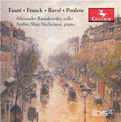 Faure / Franck / Ravel / Poulenc - Faure / Nicholson - Musiikki - CTR - 0044747359625 - perjantai 6. lokakuuta 2017