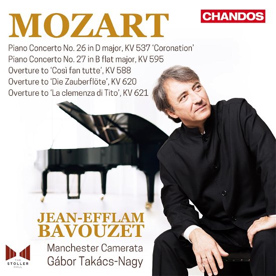 Wolfgang Amadeus Mozart: Piano Concertos / Vol. 8 - Bavouzet / Manchester Cam - Musik - CHANDOS - 0095115224625 - 6. oktober 2023