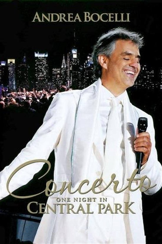 Cover for Andrea Bocelli · One Night in Central Park (DVD) (2011)