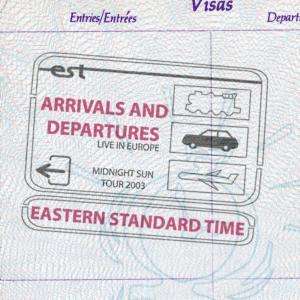 Cover for Eastern Standard Time · Arrivals &amp; Departures (CD) (2004)