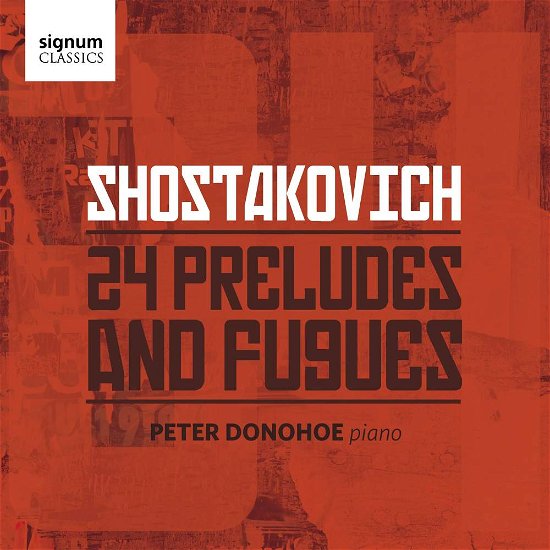 Cover for D. Shostakovich · 24 Preludes &amp; Fugues (CD) (2017)