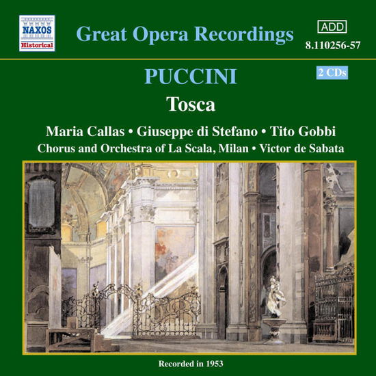 Tosca - G. Puccini - Musikk - NAXOS - 0636943125625 - 19. april 2004