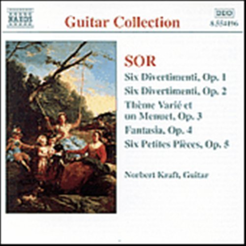 Cover for Sor / Kraft · Guitar Music Opp 1-5 (CD) (1998)