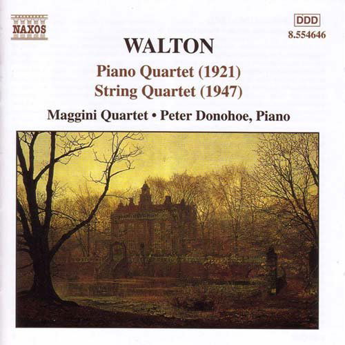 Piano Quartet & String Qu - W. Walton - Music - NAXOS - 0636943464625 - April 25, 2000