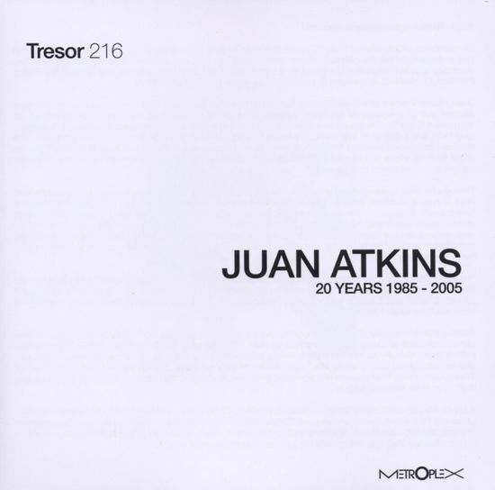 Cover for Juan Atkins · 20 Years Metroplex (CD) [Reissue edition] (2013)