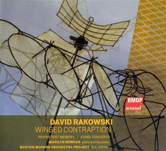 Cover for David Rakowski · Winged Contraption (CD) (2016)