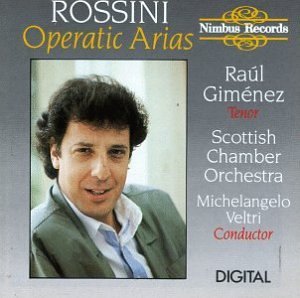Operatic Arias - Raul Gimenez - Gioacchino Rossini - Musik - NIMBUS RECORDS - 0710357510625 - 2018