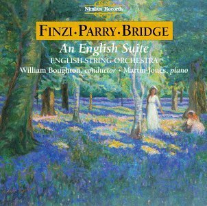 Cover for William Boughton · Finzi. Parry. Bridge - An English Suite (CD) (2018)