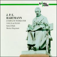 Cover for J.P.E. Hartmann · Works For Violin &amp; Piano (CD) (1999)