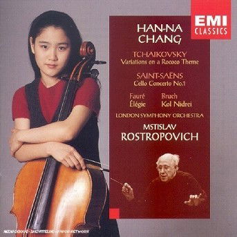 Saint-saens Tschaikowsky: Cellokonzert / Variationen - Chang Han-na Rostropowitsch Mstislaw - Musik - EMI RECORDS - 0724355612625 - 