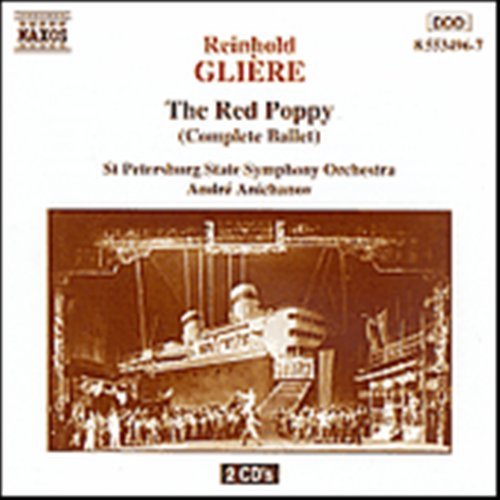 Cover for Gliere / Anichanov / St Petersburg State Symphony · Red Poppy (CD) (1996)