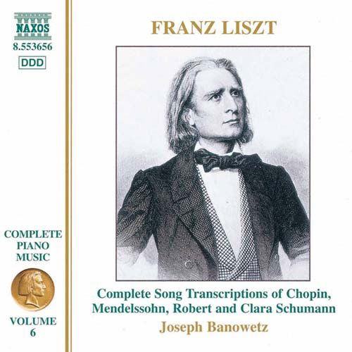 Lisztcomplete Piano Music Vol 6 - Joseph Banowetz - Musik - NAXOS - 0730099465625 - 8 december 1997