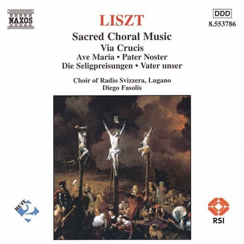 Sacred Choral Music - Franz Liszt - Music - NAXOS - 0730099478625 - March 5, 1998