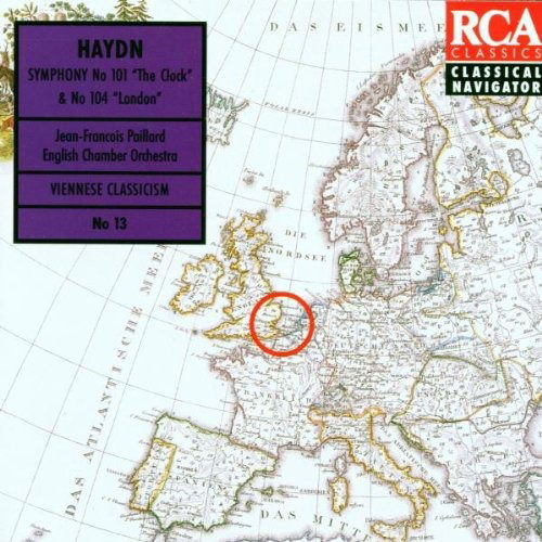 Cover for English Chamber Orchestra / Paillard Jean-francois · Symphonies Nos. 101 ''la Pendola'' &amp; 104 ''londra'' / Concerto Per Tromba (CD) (1994)