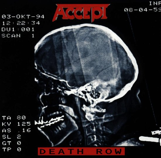 Cover for Accept · Death Row (CD) (1999)