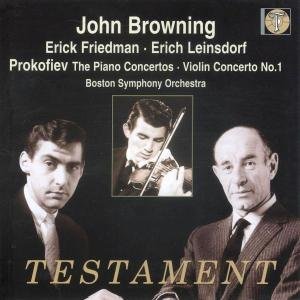 Klaverkoncerter 1-5 Testament Klassisk - Browning John / Friedman Erick / Boston - Musik - DAN - 0749677137625 - 1. März 2005
