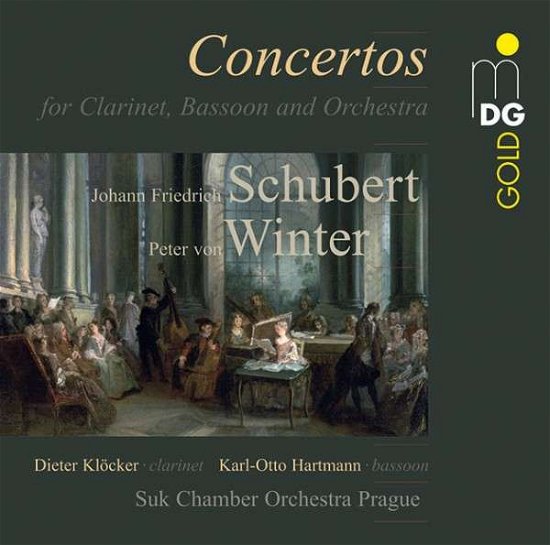 Concertos for Clarinet & Bassoon - Kloecker / Hartmann / Suk-chamber Orch - Musique - MDG - 0760623036625 - 29 avril 2014