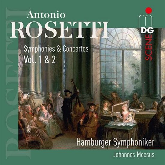 Antonio Rosetti: Symphonies & Concertos - Hamburger Symphoniker / Johannes Moesus - Muziek - MDG - 0760623205625 - 23 februari 2018